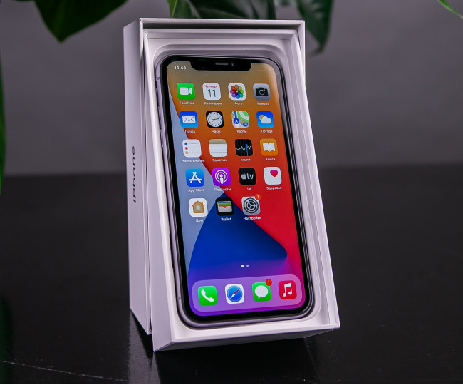 iPhone 11 128gb, Purple (MWLJ2) б/у